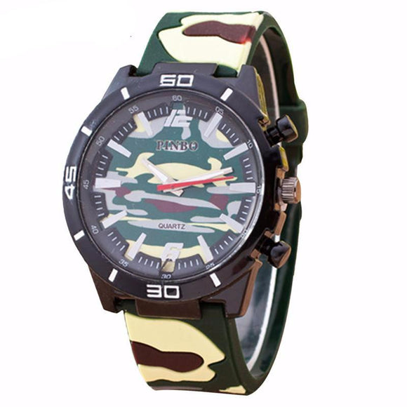 Leather Camouflage Watch Camouflage