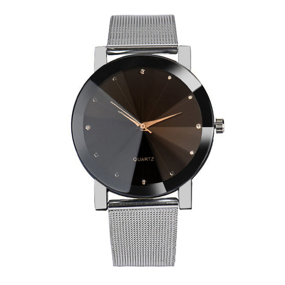 Stianless Steel Qrystal Quartz-Watch