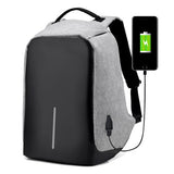 ANTI THEFT BACKPACK WITH USB CHARGING & LAPTOP POCKET