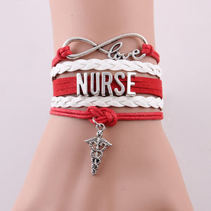 Infinity Love Nurse Bracelet  Bracelet