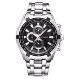 Quartz Full Steel Waterproof Watch