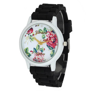 Silicone Analog Quartz Wrist Women