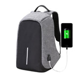 ANTI THEFT BACKPACK WITH USB CHARGING & LAPTOP POCKET