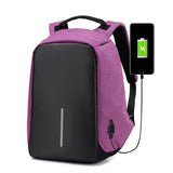 ANTI THEFT BACKPACK WITH USB CHARGING & LAPTOP POCKET