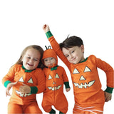 Pumpkin Devil T-shirt Top & Bottom