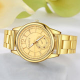 Luxury Stainless Steel Watches Women Clock