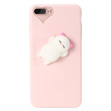 Squishy Cat Phone Case For iPhone