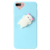 Squishy Cat Phone Case For iPhone