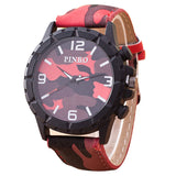 Free Fashion Camouflage Quartz Watch