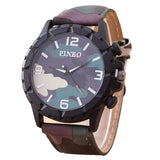 Free Fashion Camouflage Quartz Watch