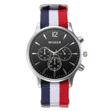 Luxury Fashion Canvas Mens Analog Watch