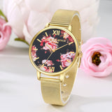 Women Quartz Wristwatch Clock